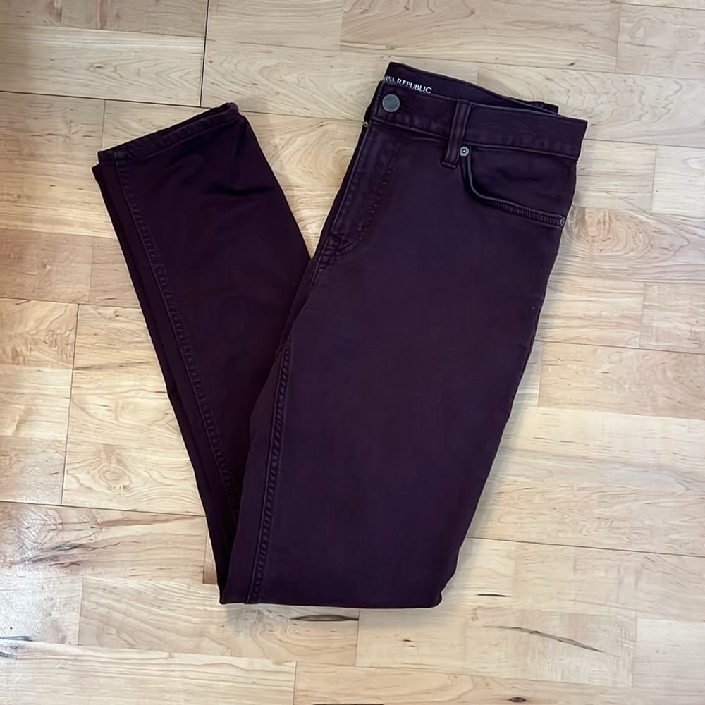 Banana Republic slim traveler pants